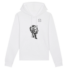 Charger l&#39;image dans la galerie, hoodie pull à capuche Blanc design antique mythologie
