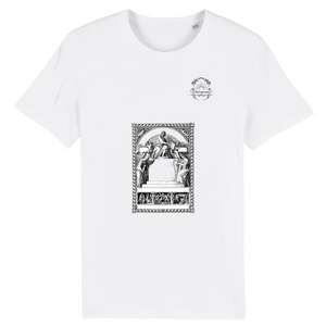 Blanc t-shirt design vintage antiquité grèce